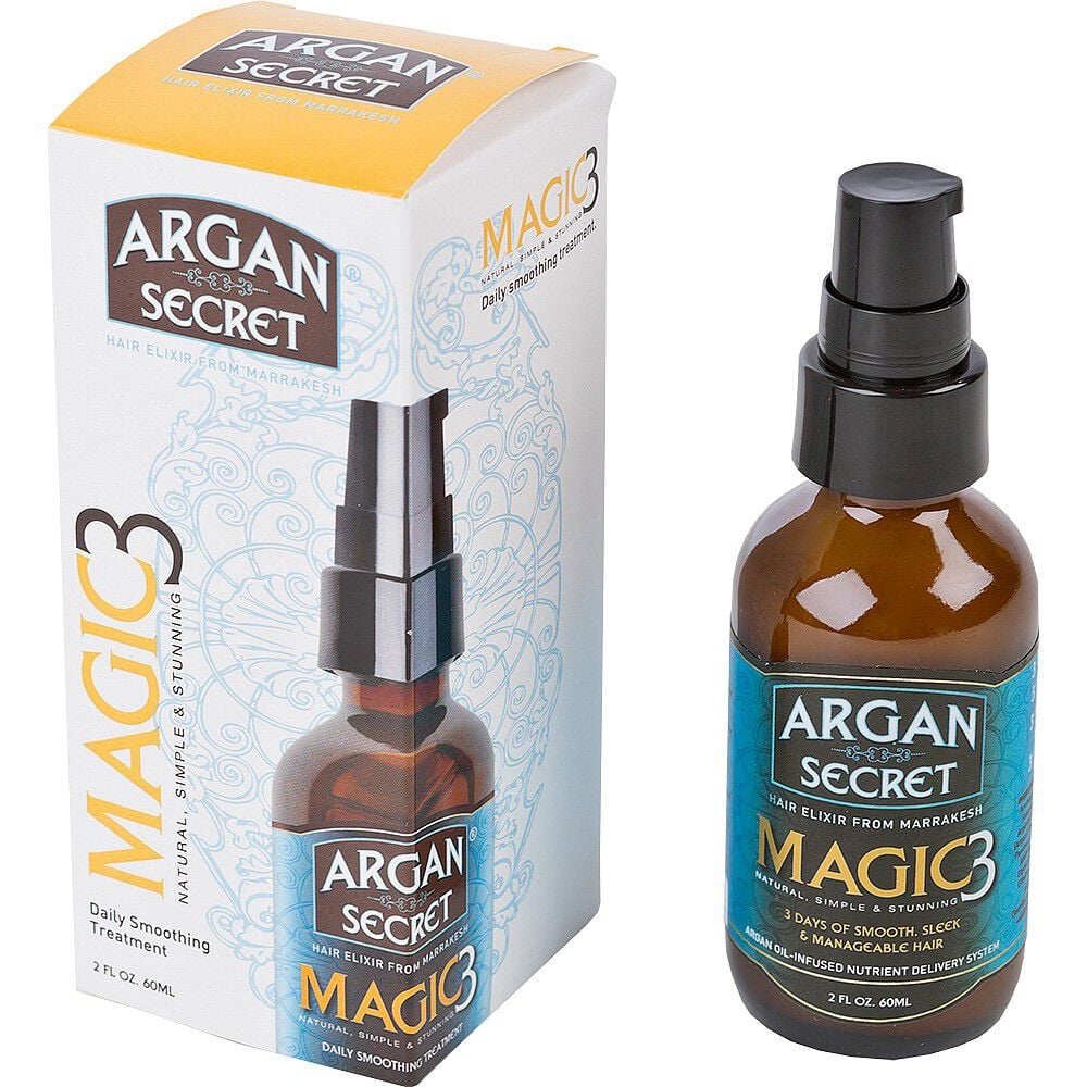 Argan Secret Magic 60ml - 3 days of smooth, sleek Manageable Hair