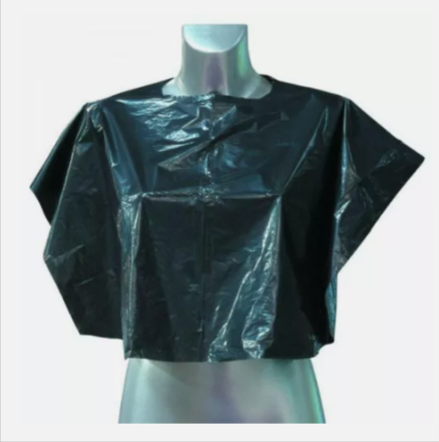 Disposable shoulder capes - black - Pack 100