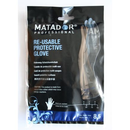 Matador Hairdressing Gloves, all sizes available-8.5"