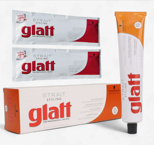 Schwarzkopf Glatt Chemical Hair Straightener -1 - Naturally curly/very curly coloured hair